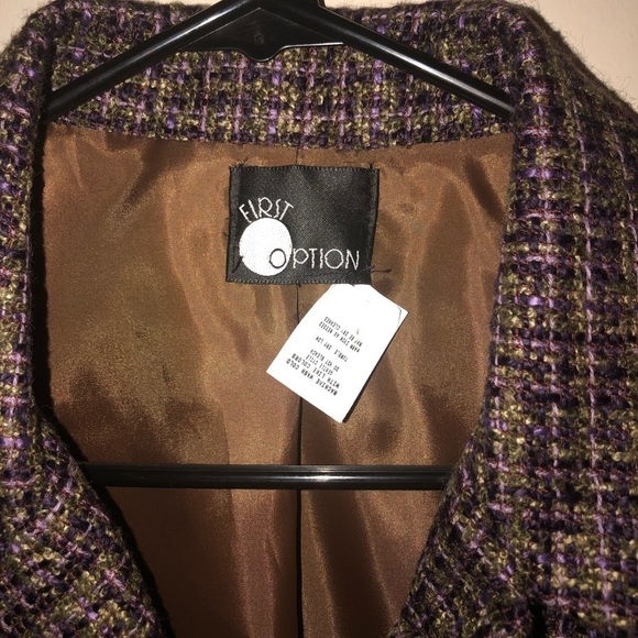 First Option vintage blazer size large - Picture 13 of 13